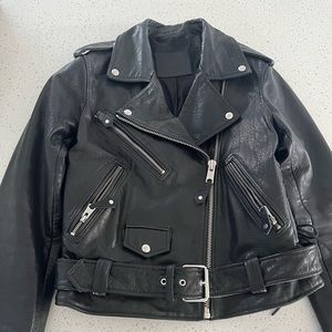 COPY - Black AllSaints leather jacket